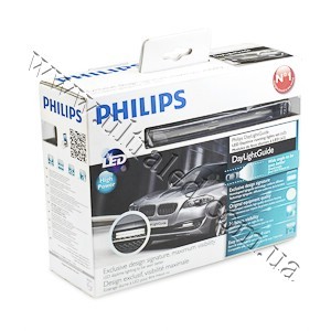 Фара дневного света Philips DRL LightGuide 6W Цена указана за: компл. Применяемость: дневные ходовые огни Цвет свечения: белый холодный