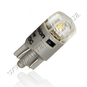 Лампа светодиодная передних габаритов T10-3W OSRAM (white) Цена указана за: шт. Применяемость: передний габарит, подсветка номера Световой поток: 40 Люмен Цвет свечения: белый холодный Тип лампы (код): W5W (2825)