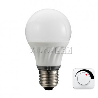 Лампа светодиодная CIVILIGHT E27-7W Dimmable (warm white) (DA60 K2F40T7) Применяемость: внутреннее освещение Световой поток: 470 Люмен Цвет свечения: белый теплый Тип лампы (код): Е27