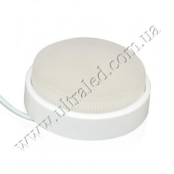 Лампа светодиодная AR111 G53-30SMD-5W (warm white) Цена указана за: шт. Применяемость: внутреннее освещение Световой поток: 400 Люмен Цвет свечения: белый теплый