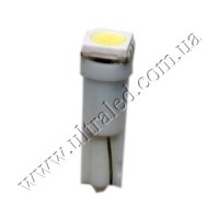 Лампа светодиодная подсветки приборной панели T5-1SMD (white)