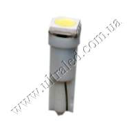 Лампа светодиодная подсветки приборной панели T5-1SMD (white)