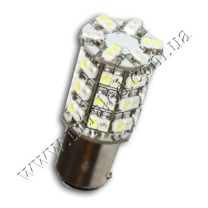 Лампа світлодіодна ГАБАРИТ-ПОВОРІТ 1157-60SMD-1210 (white&amp;yellow)