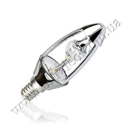 Світлодіодна лампа CIVILIGHT E14-CV-5.5W Diamond candle (warm white) (C37 KP35T6)