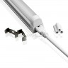 Профиль алюминиевый для светодиодных лент - лампа T5 (22x35x600мм) - Профиль алюминиевый для светодиодных лент - лампа T5 (22x35x600мм)