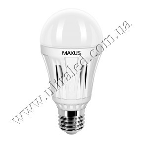 Лампа світлодіодна Maxus E27-12W (white) 1-LED-348