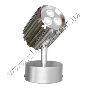 Светильник светодиодный S1003 3x3W (white) Применяемость: внутреннее освещениеСветовой поток: 420 ЛюменЦвет свечения: белый