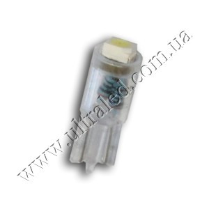 Лампа світлодіодна підсвічування панелі приладів T5-1SMD-1210 (white)
