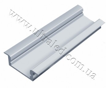 Профиль для светодиодных лент LPV-7 Профиль алюминиевый, анодированный, цвет - серебро. LPV-7 выполнен из анодированного алюминия и имеет аналогичные размеры (7х16(22)х2000) как и LP-7...